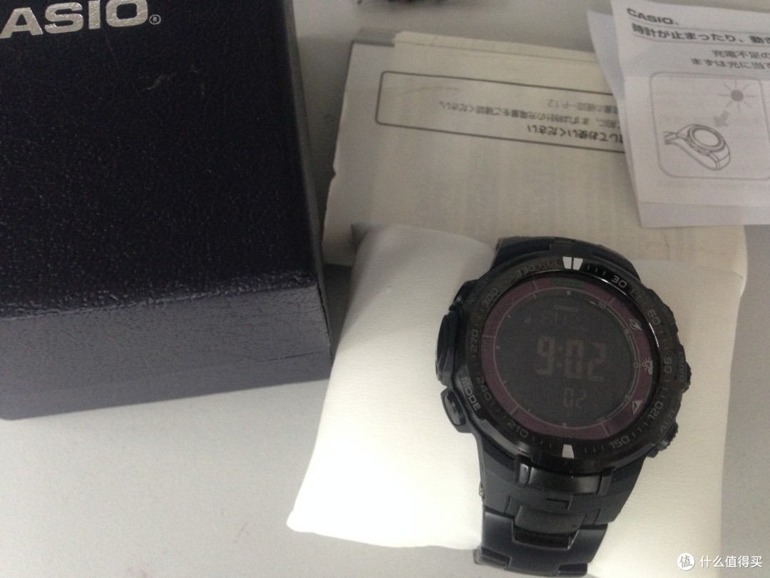 Casio 卡西欧protrek Black Titan 黑钛系列限量款男士腕表prw 3000yt 1jf 男款电波表 什么值得买