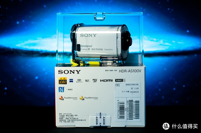 SONY 索尼 HDR-AS100V 运动摄像机 开箱体验