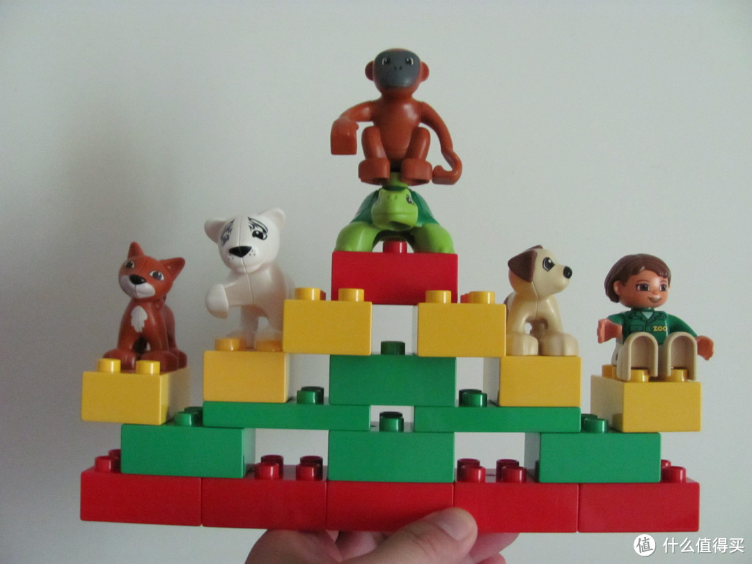 最最最入门的乐高：给6个月大的儿子玩的LEGO 乐高 得宝 动物拼砌包 30063/30064