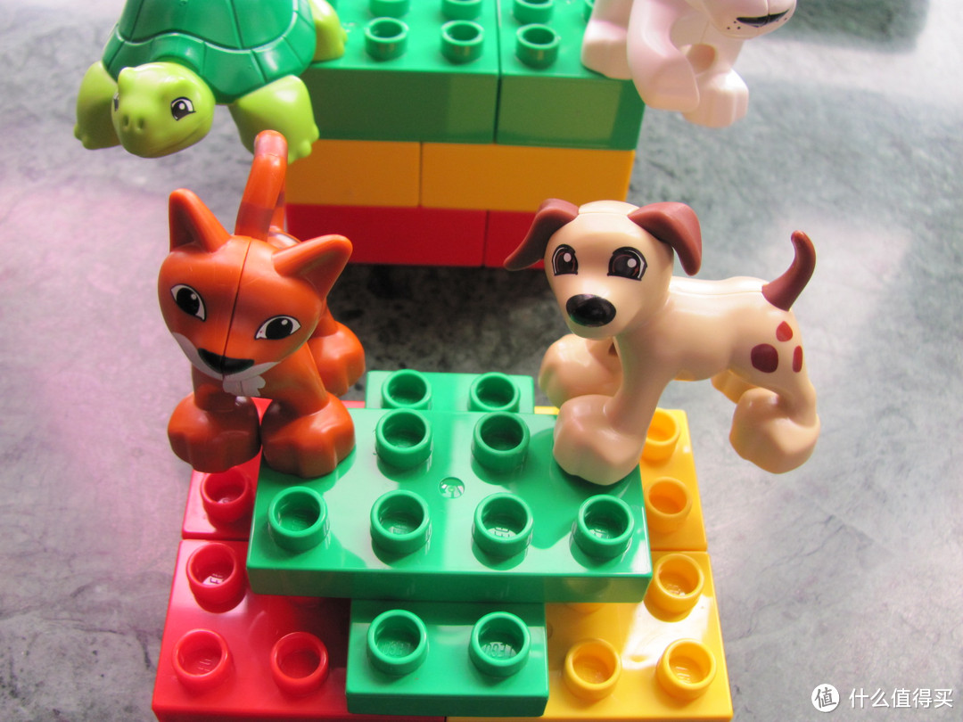 最最最入门的乐高：给6个月大的儿子玩的LEGO 乐高 得宝 动物拼砌包 30063/30064