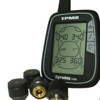Tyredog TD1000A-X TPMS 无线胎压监测器开箱晒物(传感器|显示器|开关)