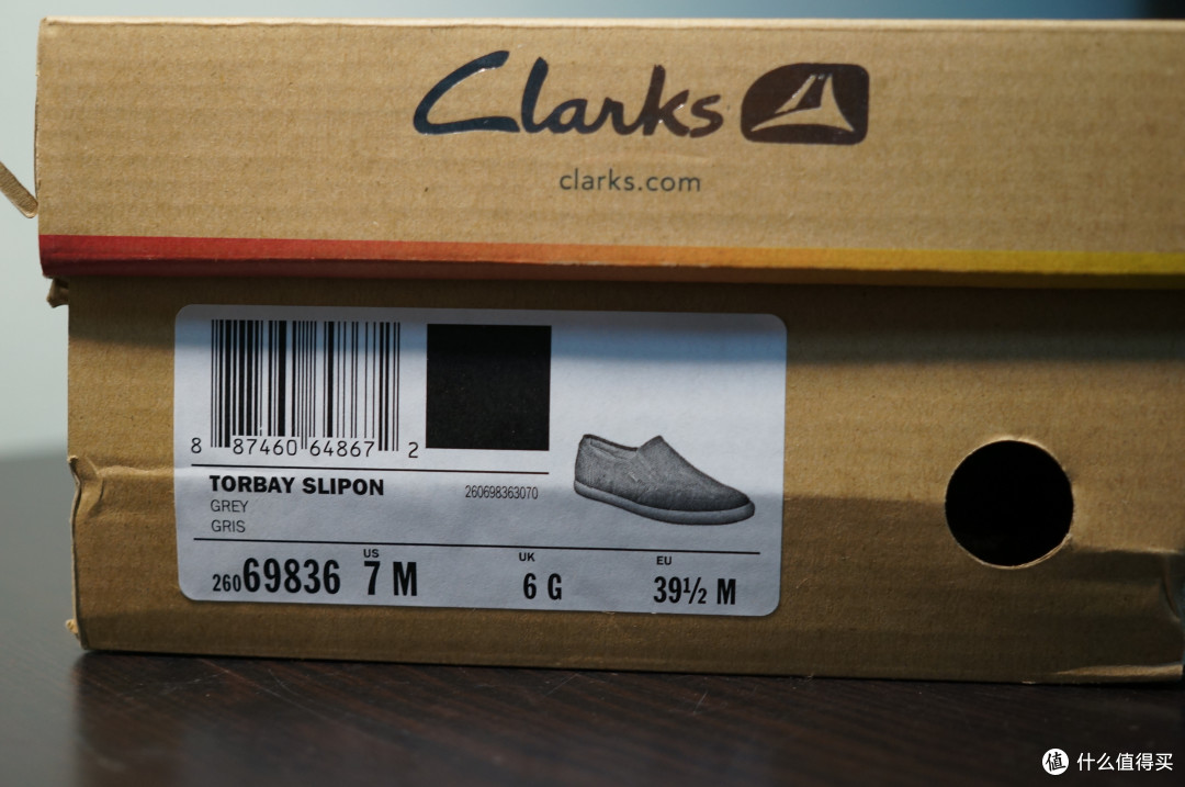 海淘 Clarks 其乐 Torbay 一脚蹬休闲男鞋