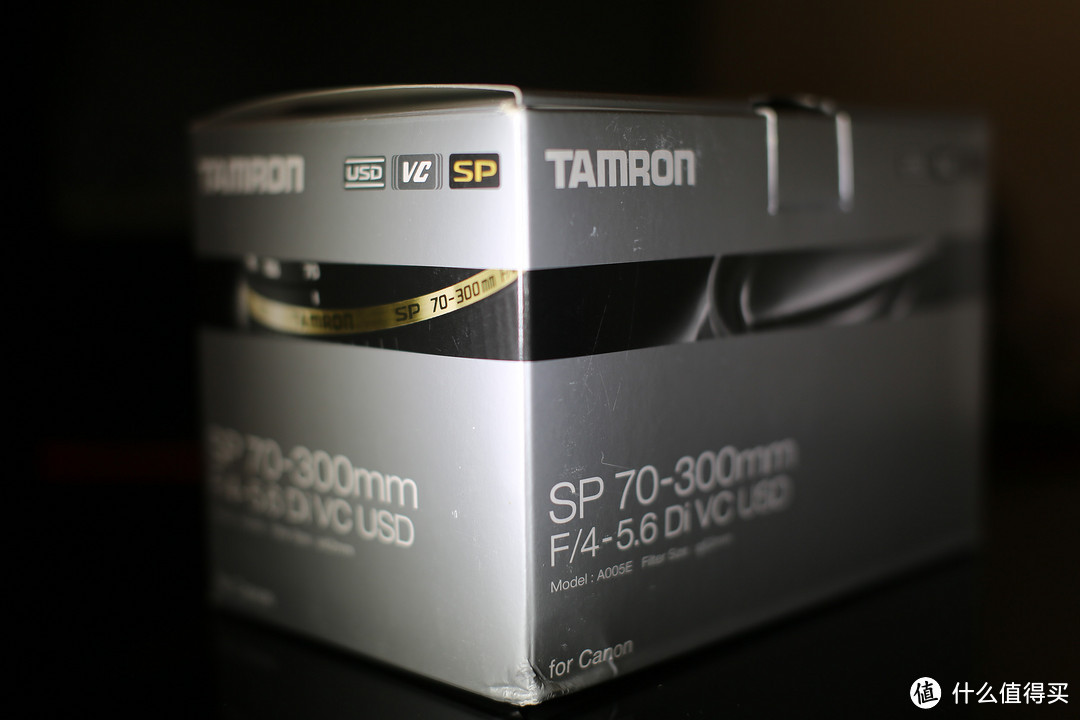 好歹也算是门炮：Tamron 腾龙 SP 70-300mm F/4-5.6 Di VC USD 远摄变焦镜头 开箱