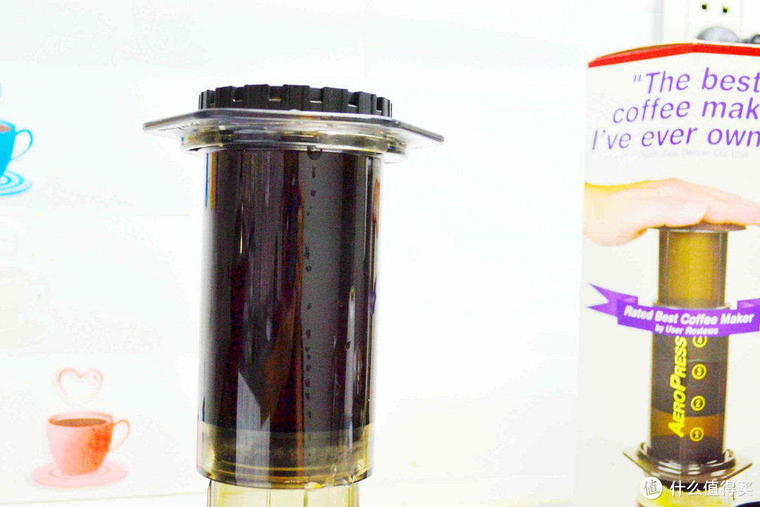 一分钟做好新鲜咖啡：Aeropress 爱乐压 Coffee Make Ⅱ 便携式手压咖啡压滤器