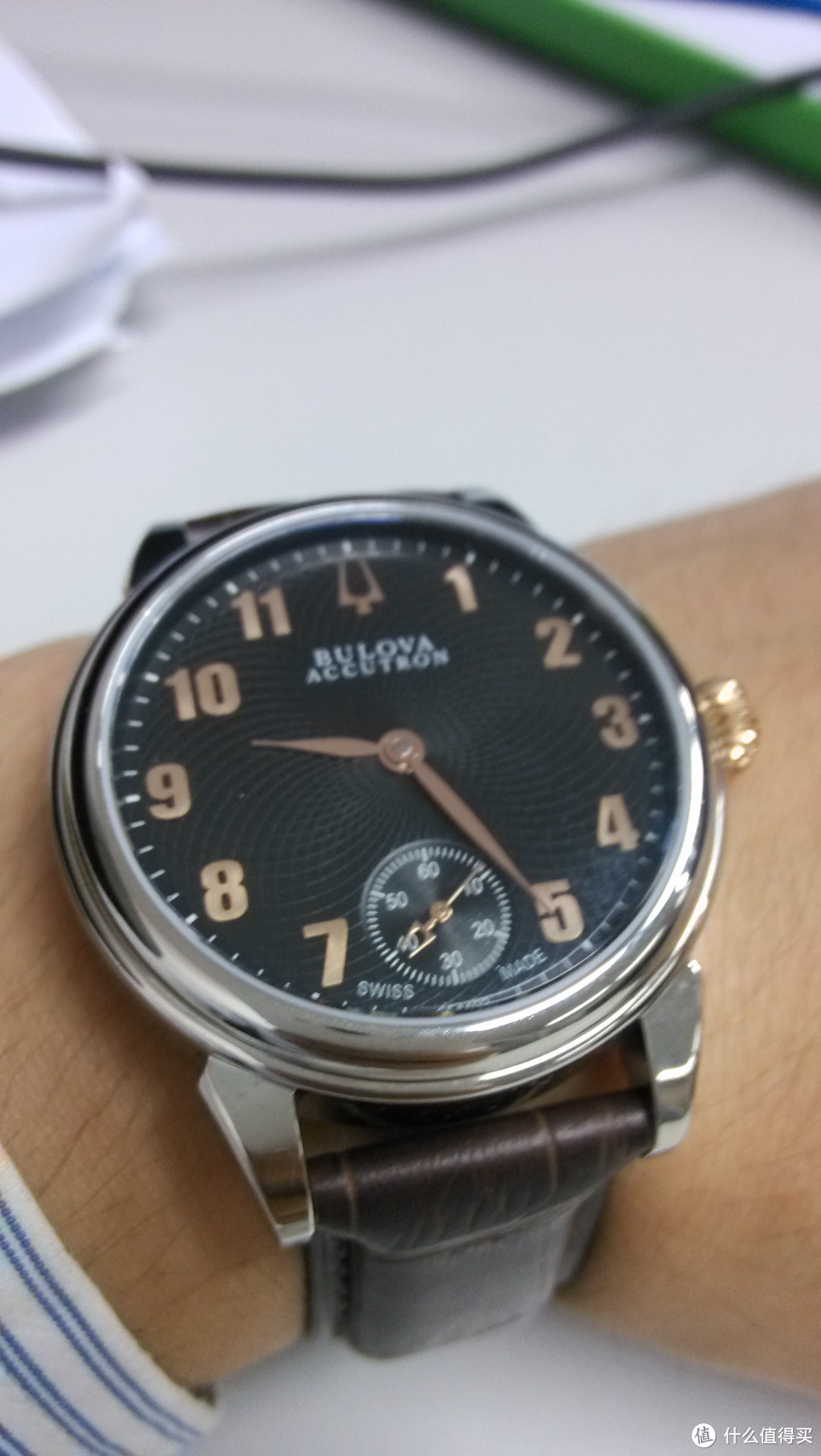 与风骚无关 与品位有染：BULOVA 宝路华 Accutron Gemini 65A102 男士机械腕表