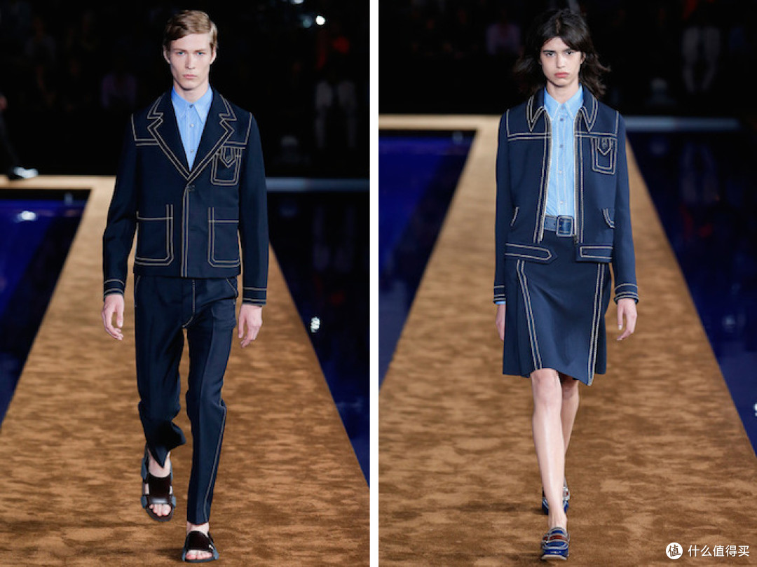 PRADA 普拉达发布2015春夏男装系列 同款女装同台亮相