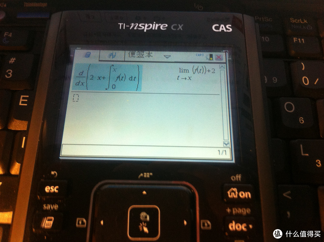 Texas Instruments 德州仪器 TI-NSpire系列 TI-NSPIRE CXCAS 图形计算器