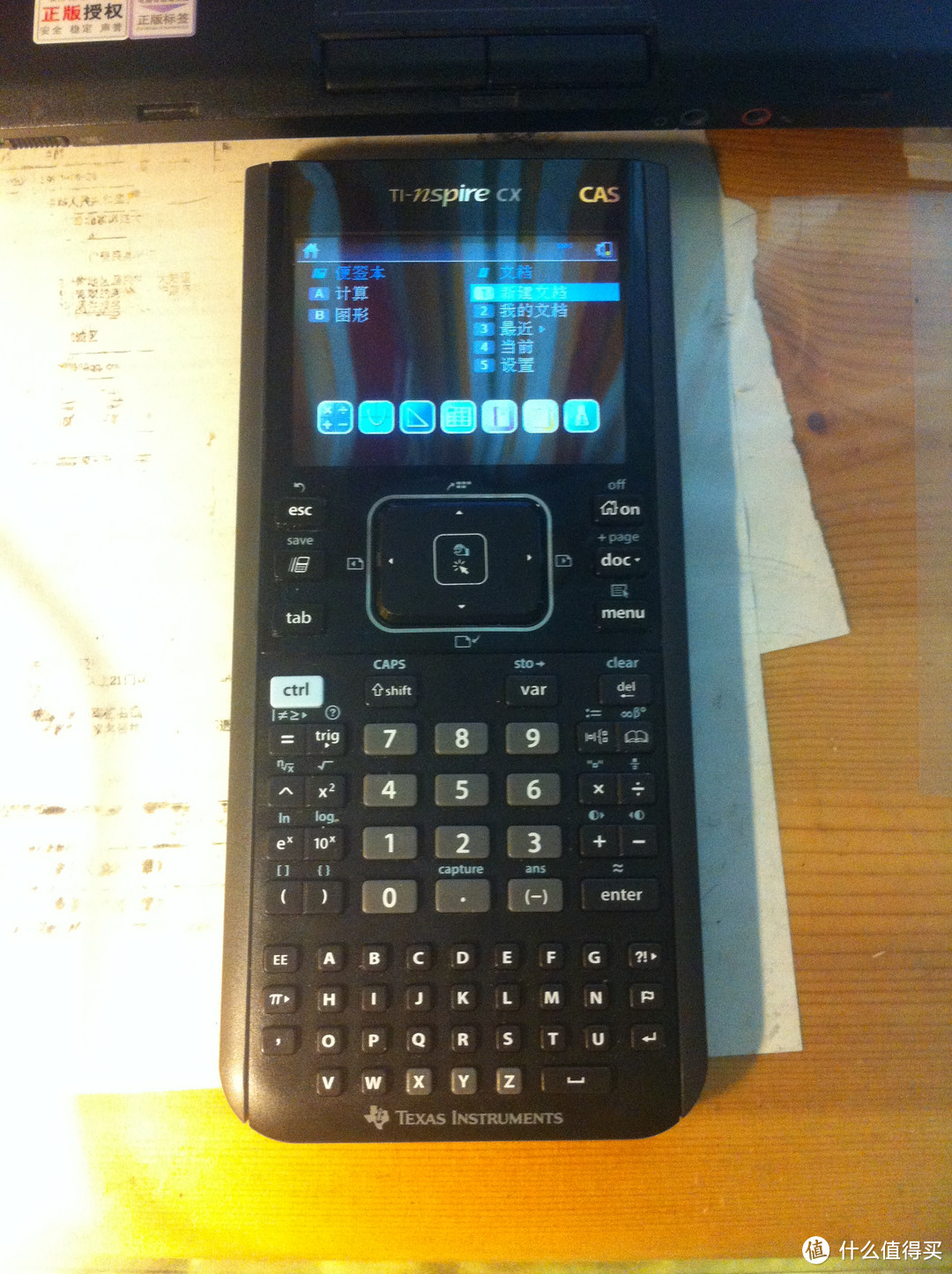 Texas Instruments 德州仪器 TI-NSpire系列 TI-NSPIRE CXCAS 图形计算器