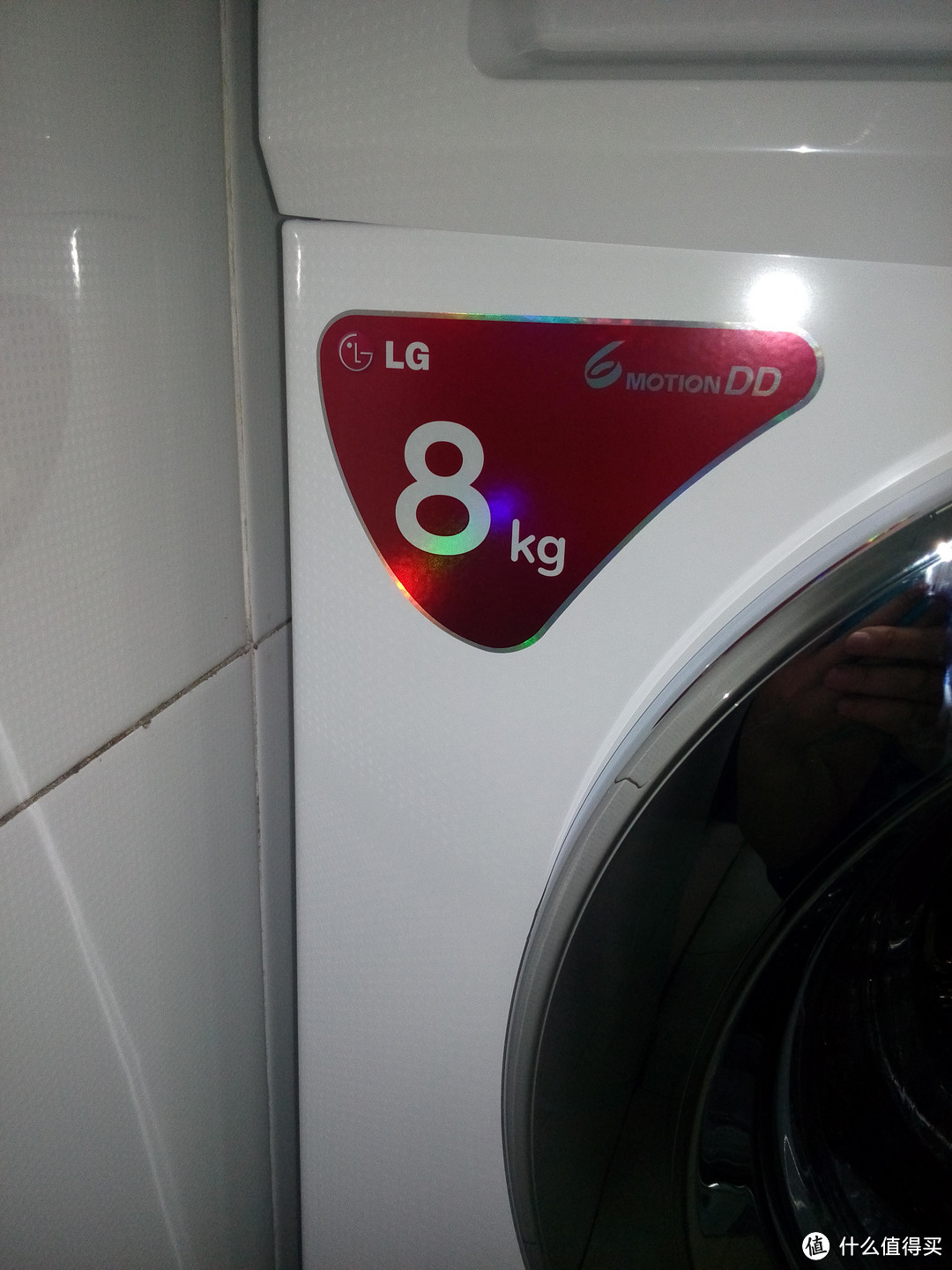 小小的幸福：刚需购入 LG WD-T12410D 8公斤 静音系列滚筒洗衣机