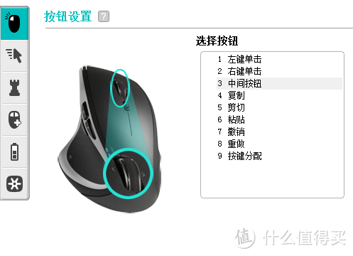 Logitech 罗技 Wireless Performance Mouse MX 无线鼠标 详细体验