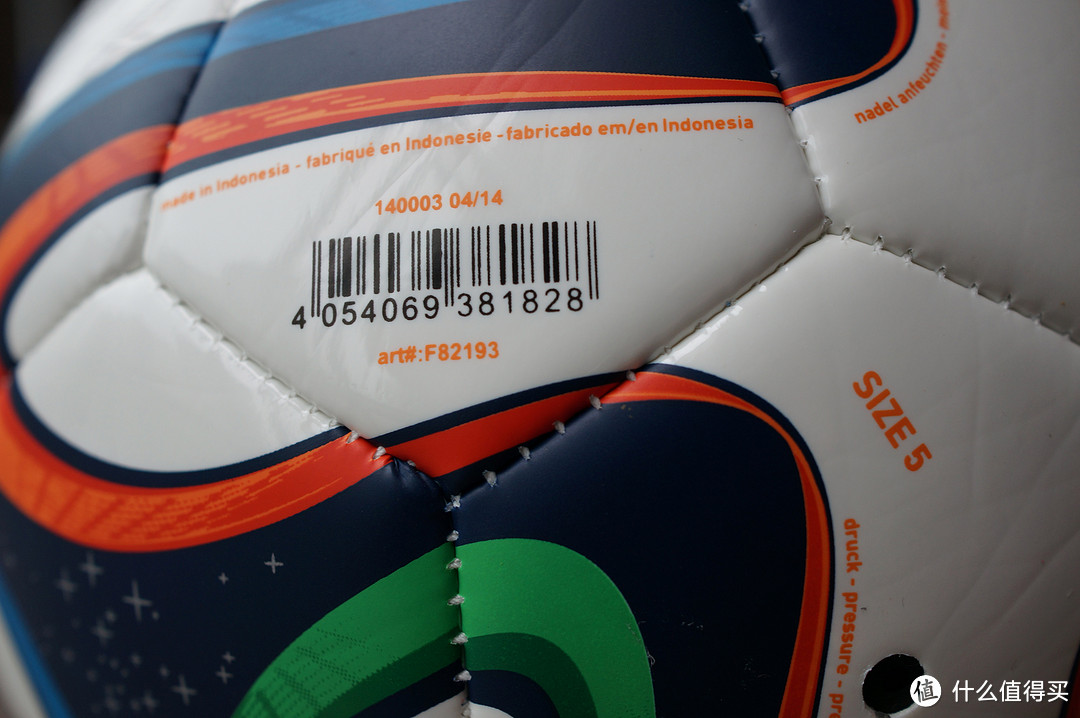 建行全球支付卡福利：巴西世界杯 adidas 阿迪达斯 brazuca 足球