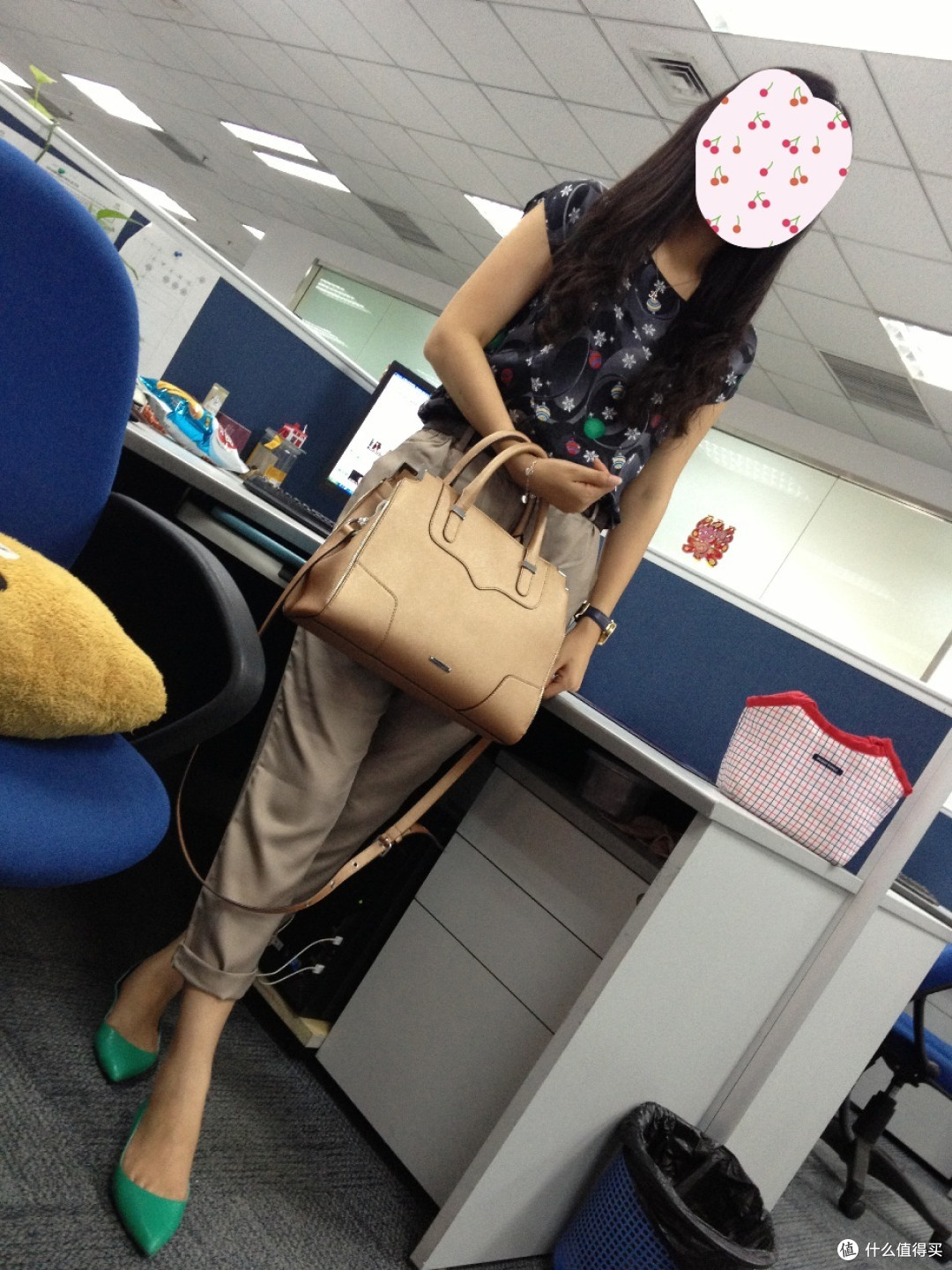 【真人秀】Rebecca Minkoff 瑞贝卡·明可弗 Amorous Satchel 真皮女士单肩包