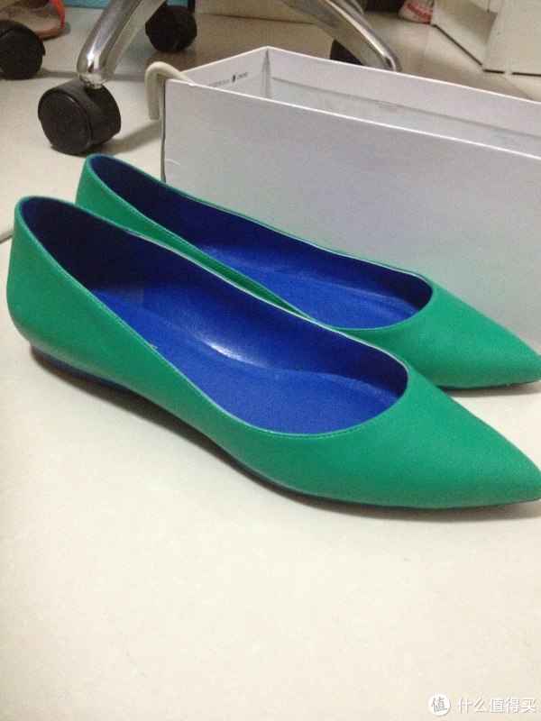 Nine West 玖熙 Daylilly 女士真皮平底鞋