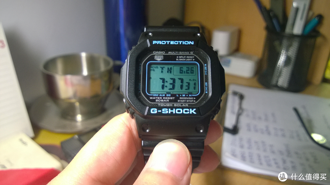 自豪之蓝：CASIO 卡西欧 G-SHOCK GW-M5610BA-1 男款腕表