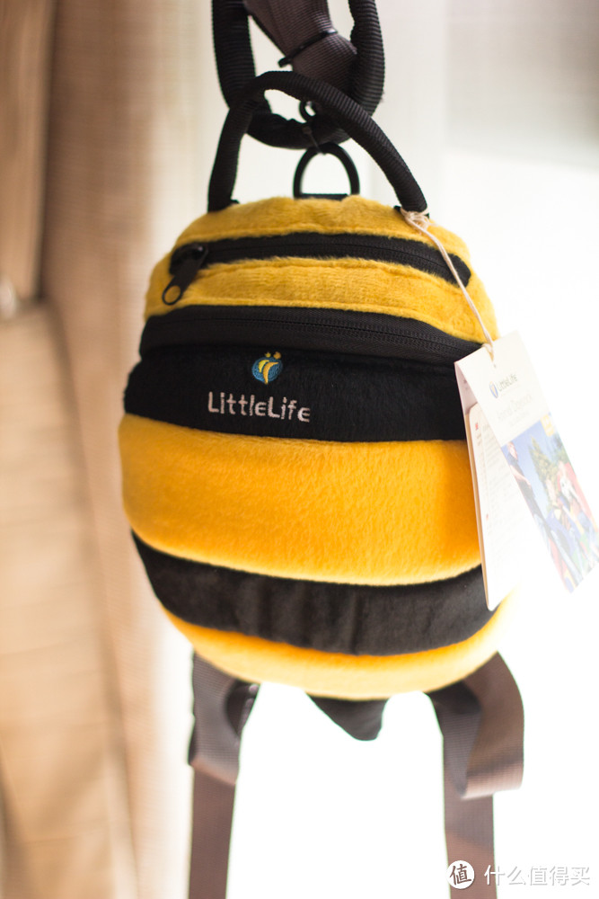 英国 Little Life动物幼儿防走失背包 小蜜蜂