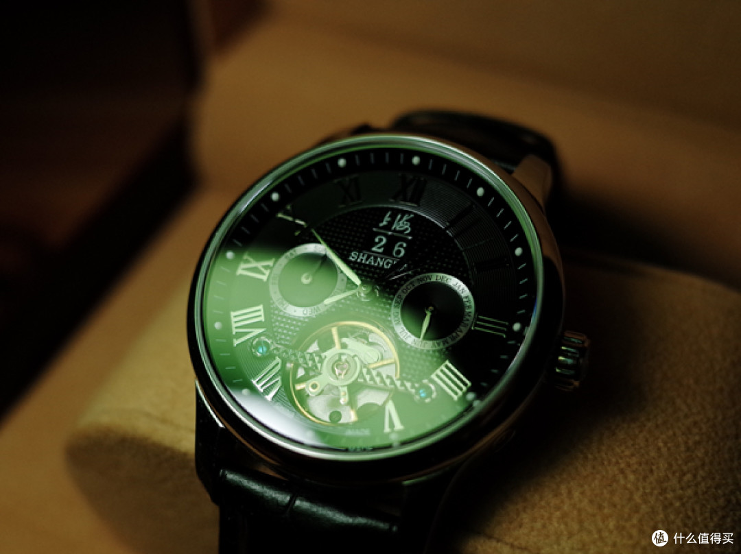 老国货新气质：SHANGHAI 上海 全自动机械男表 SH6003