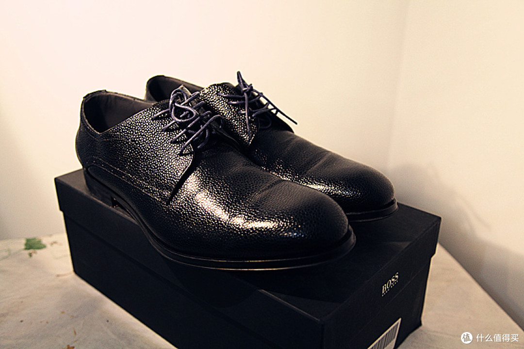 BOSS Black by Hugo Boss Wists Oxford 男款系带皮鞋 