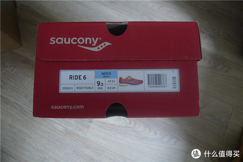 吸引散步大婶的目光：Saucony 索康尼 Ride 6 男款跑步鞋