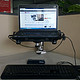 UP 埃普 OA-7 显示器/笔记本 桌面夹装支架