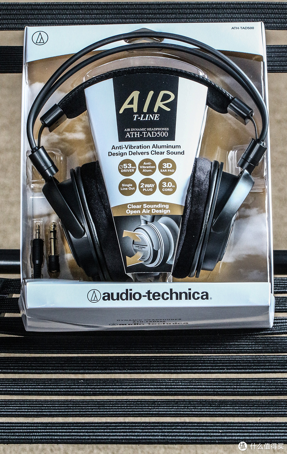 Audio Technica 铁三角 ATH-TAD500 开放动圈耳机