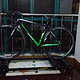 单车用的跑步机：FAITH 菲斯 滚筒骑行台 &  MERIDA 美利达 R904 自行车