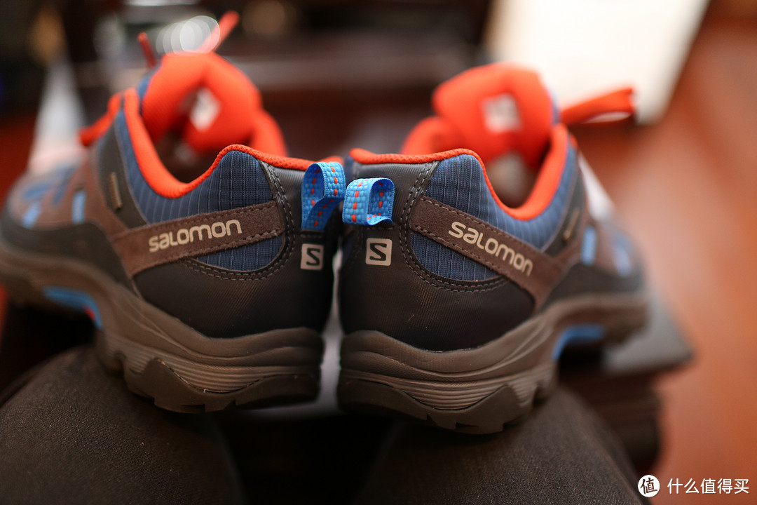 Salomon 萨洛蒙 男款户外防水徒步系带低帮登山鞋 LOMA GTX