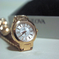 Ashford直邮 BULOVA 宝路华 FAIRLAWN WATCH 女士手表 97L122，10天到手