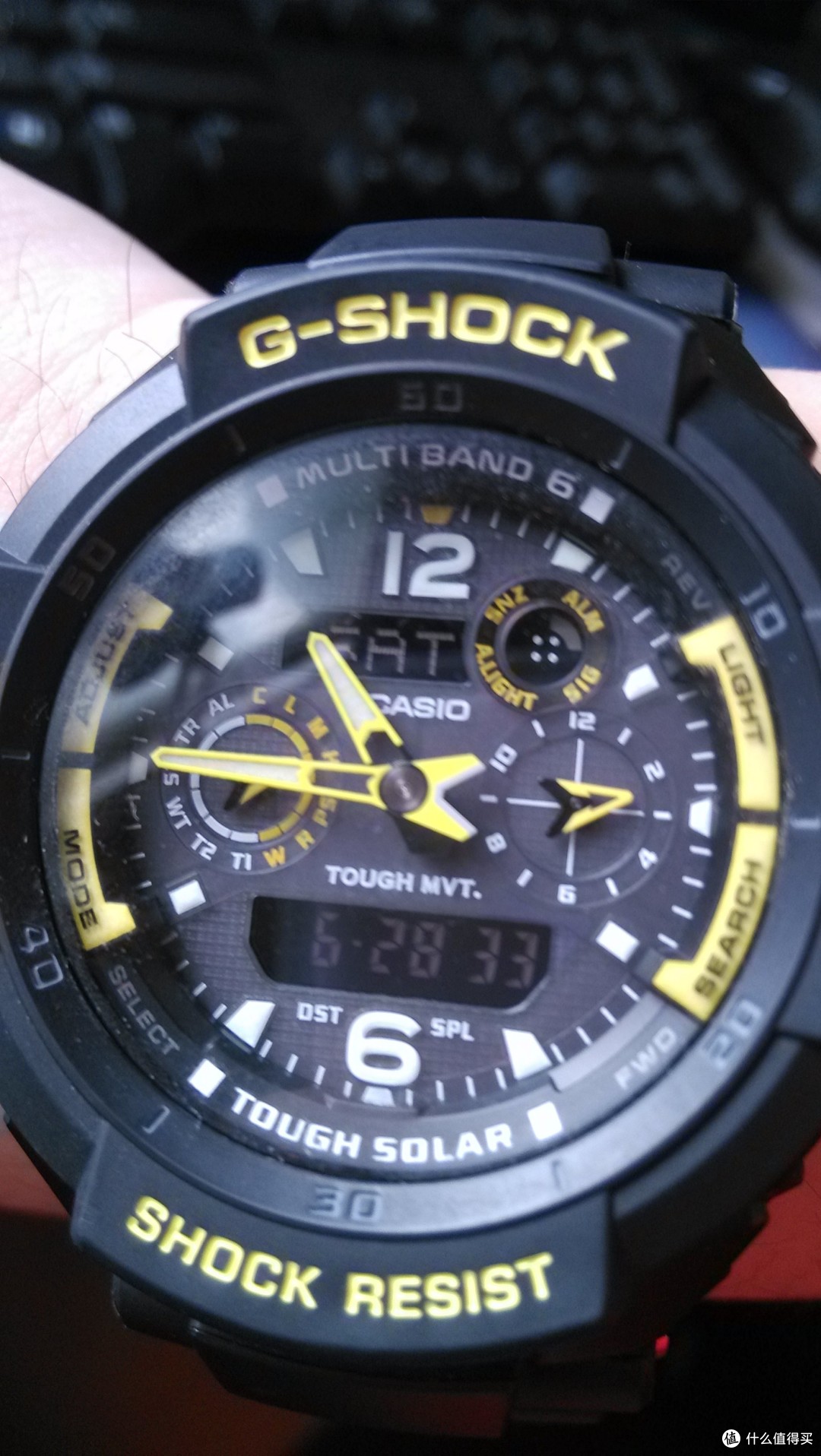 Casio 卡西欧 G-Shock系列 GW3500B-1A  男款腕表