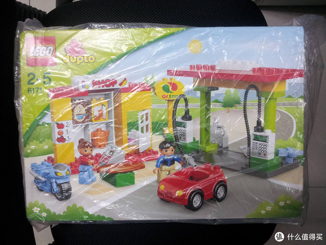 汽车总动员:LEGO 乐高 得宝主题拼砌系列 燃气站 6171