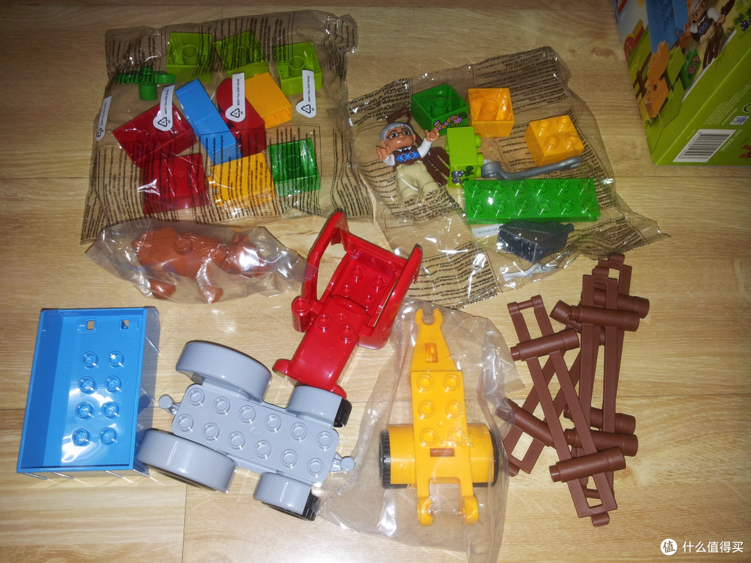 LEGO 乐高 得宝 马戏表演 L10503 & 农场拖拉机 L10524