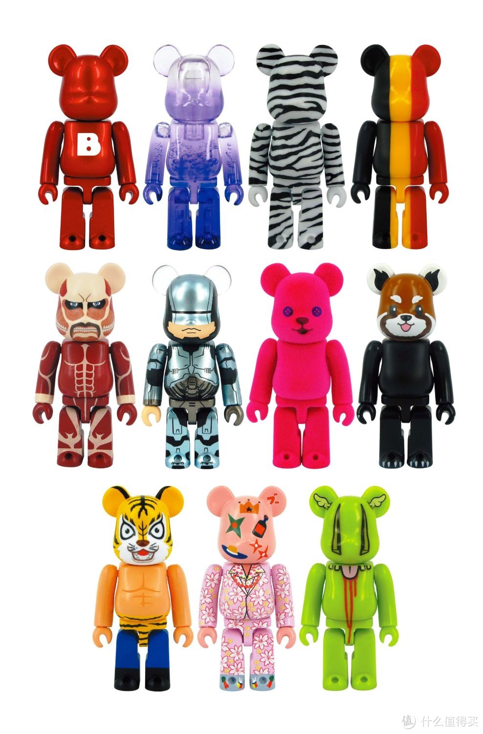 全靠运气的抽抽乐：BE@RBRICK 积木熊 27系列 人偶