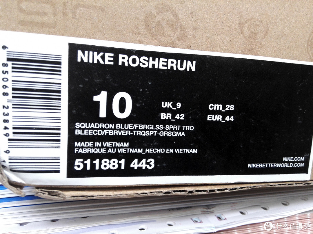 Nike 耐克 RosheRun 男款休闲运动鞋 511881-443