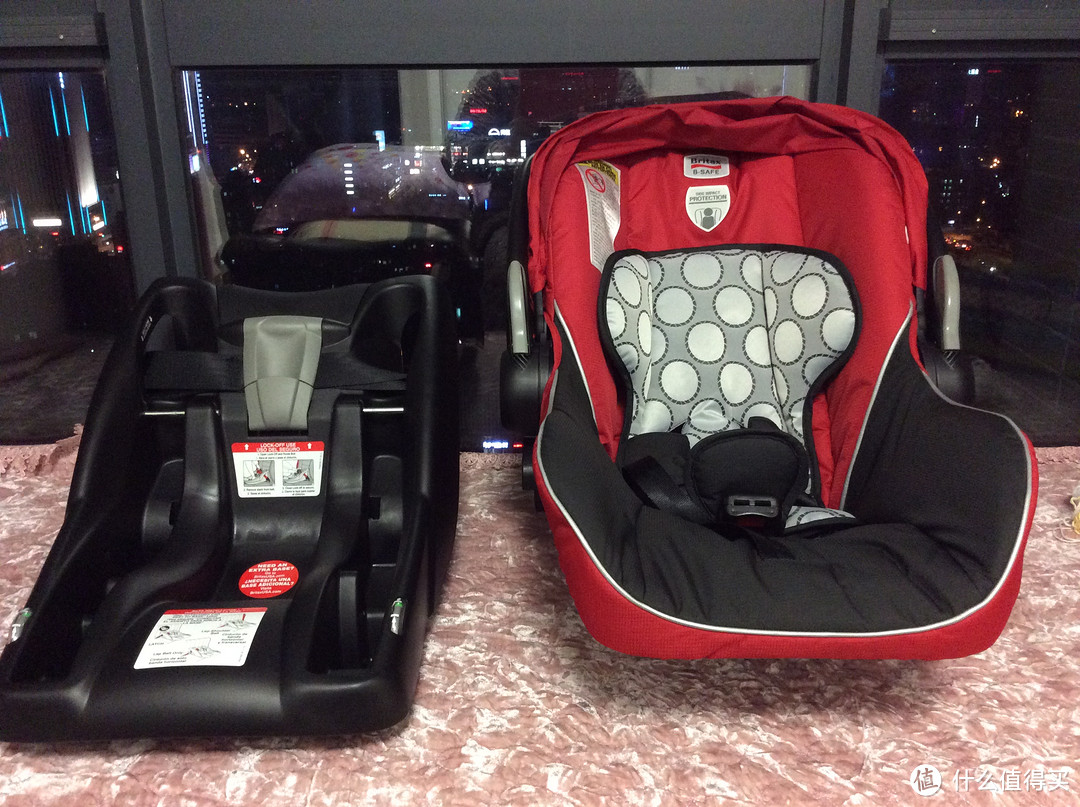 Britax 宝得适 B-Safe 婴儿提篮式安全座椅 使用心得