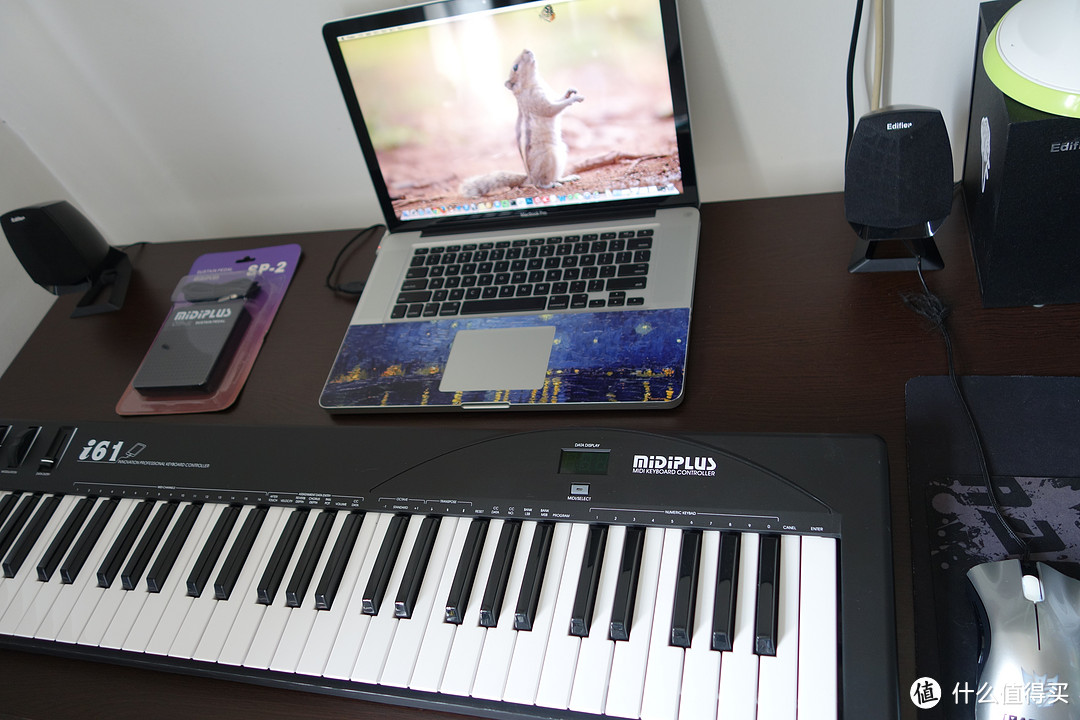 MIDIPLUS 美派 I61 MIDI 键盘 — 入门级的钢琴练习设备