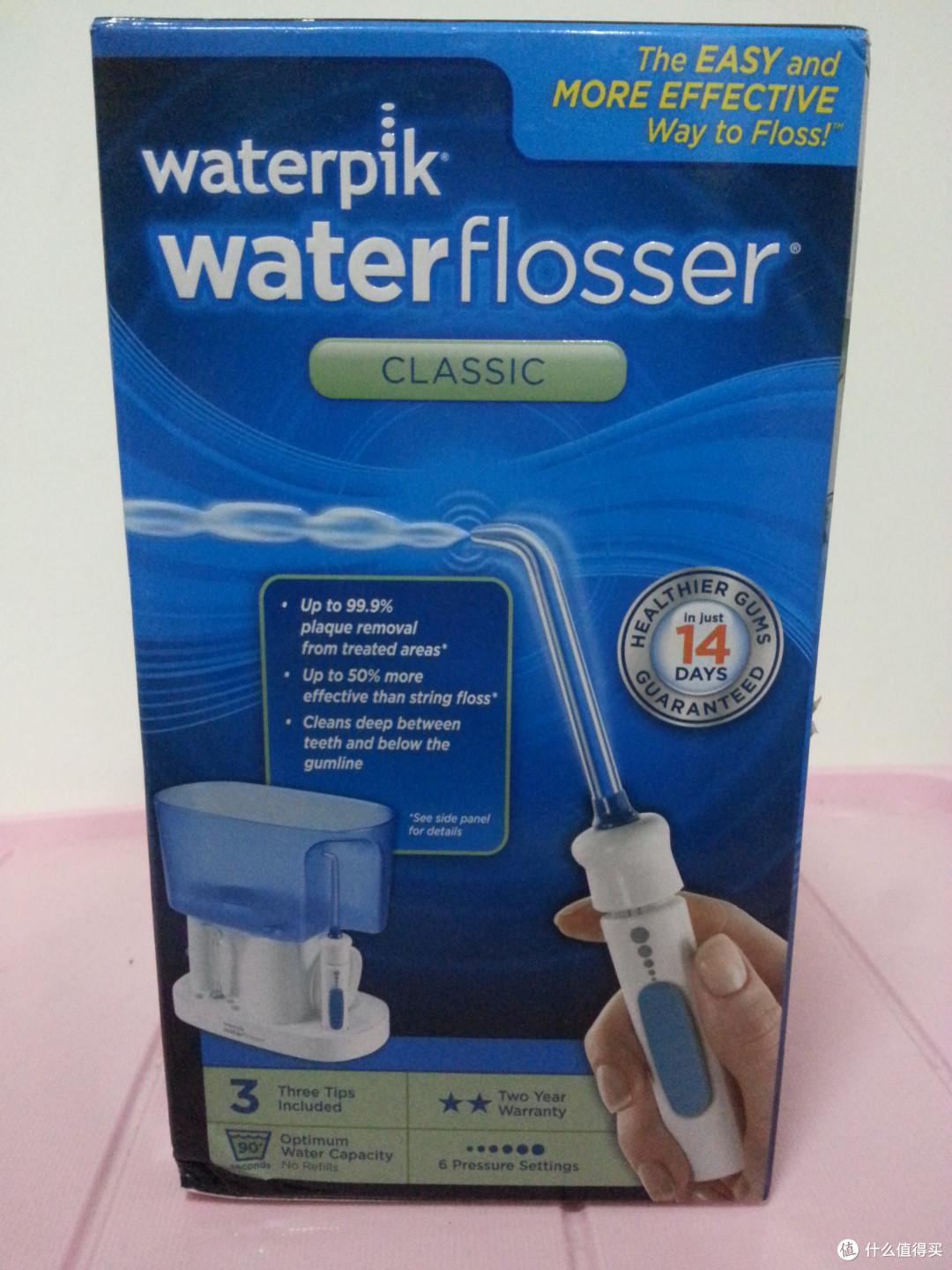 大牙缝的福音:WaterPik 洁碧 WP-60W 冲牙器