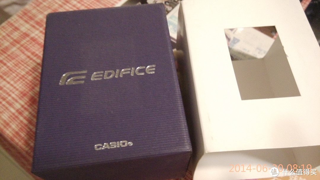 CASIO 卡西欧 Edifice重金属系列石英男表 EF-130D-1A2VDF