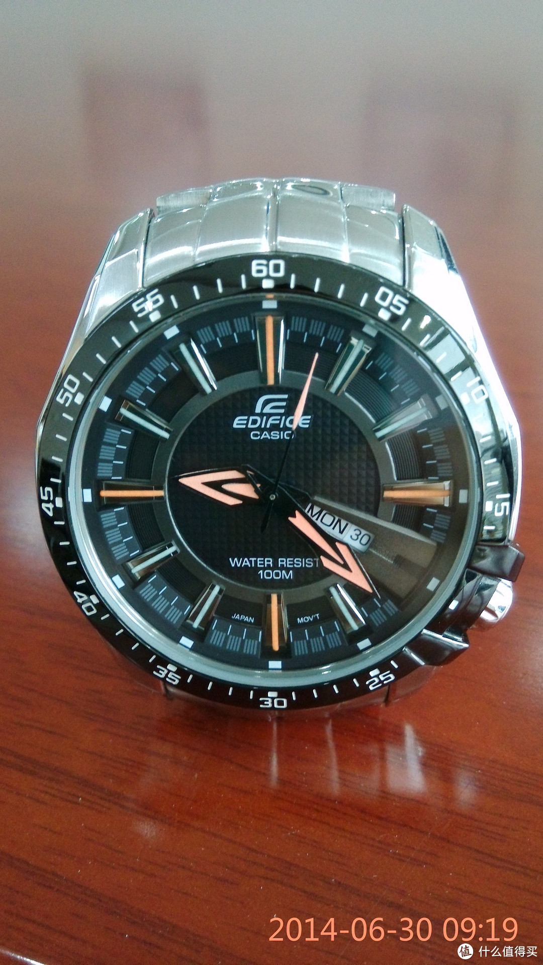 CASIO 卡西欧 Edifice重金属系列石英男表 EF-130D-1A2VDF