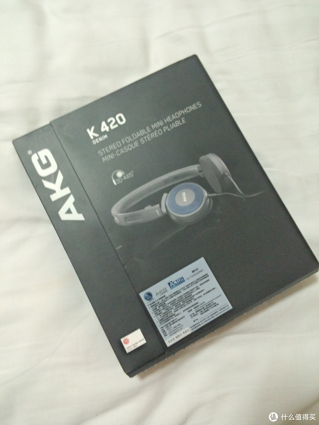 苏宁神价格入手 AKG 爱科技 K420 头戴式耳机