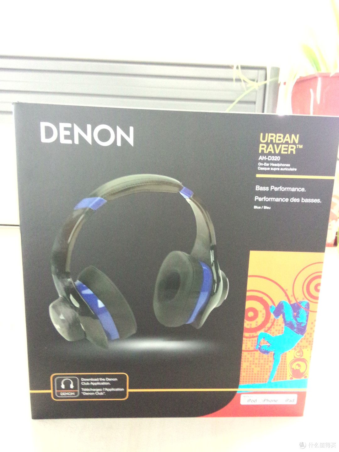 ebay购入DENON 天龙 AH-D320BU 密闭式头戴耳机