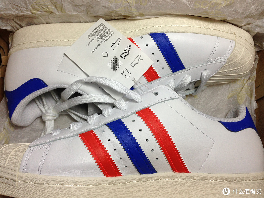 adidas 阿迪达斯 三叶草 Superstar 80 Originals 男款运动鞋