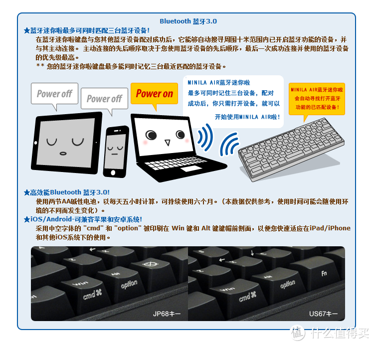 FILCO 斐尔可 FFBT67ML/EB Majestouch 「MINILA系列」迷你啦 黑色黑轴 蓝牙机械键盘