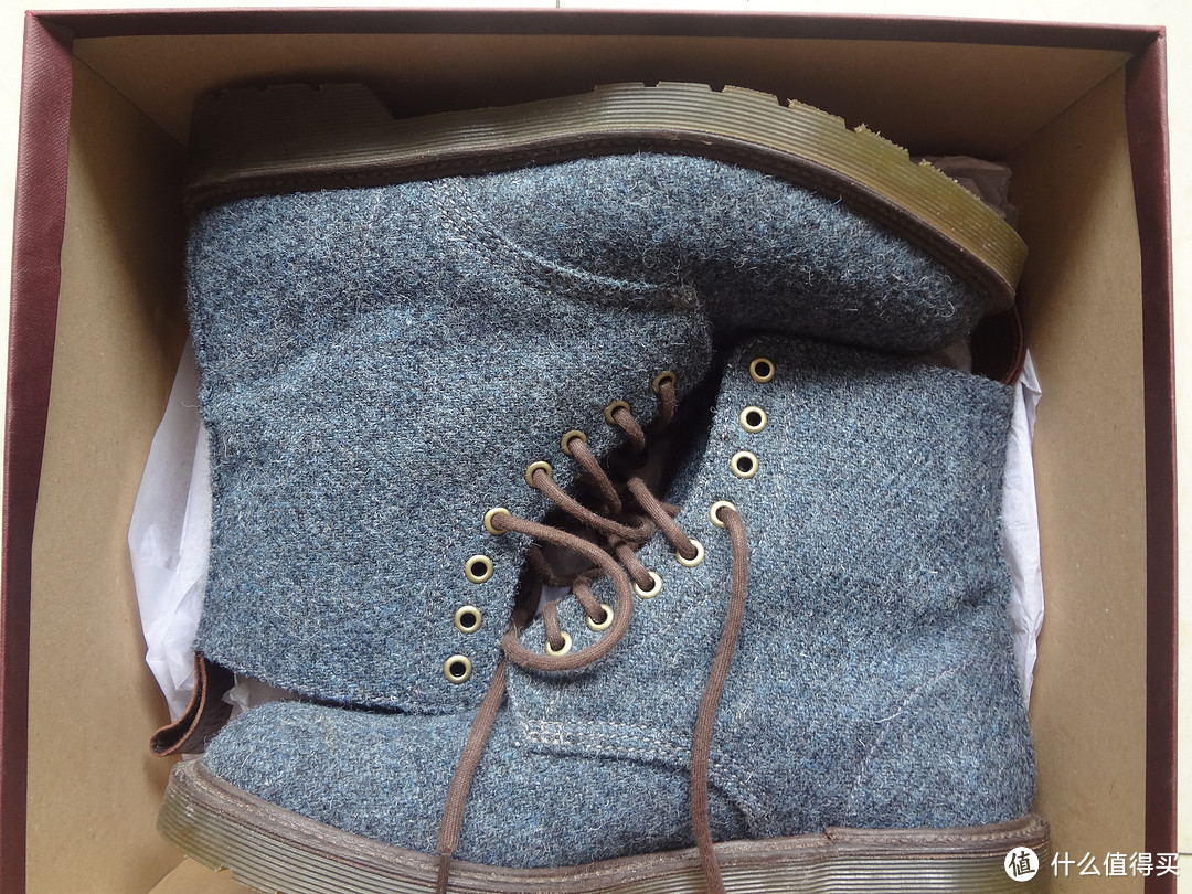 意外收获：Dr.martens x Harris Tweed 合作款 Beckett HARRIS TWEED 男士马丁靴