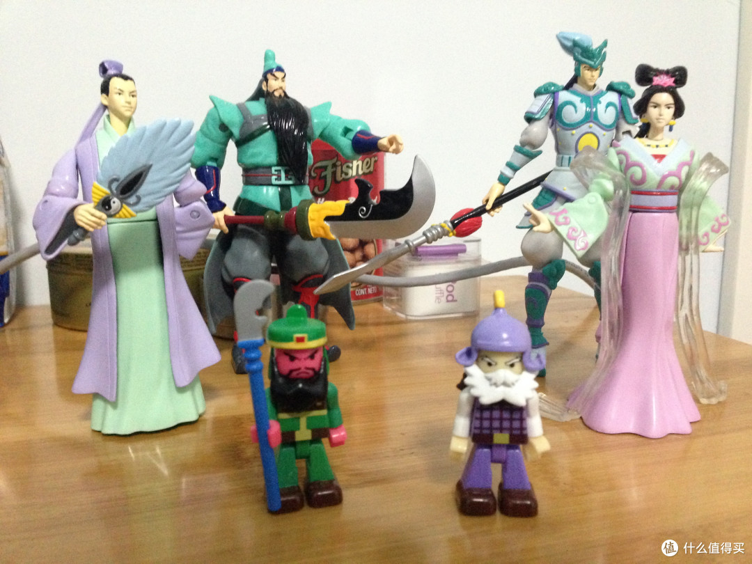 致我的三国梦:TOMY 三国系列 可动玩偶