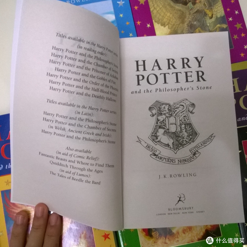 致那些不懂魔法的麻瓜：英亚购入《Harry Potter 哈利波特》1-7英版（普版）
