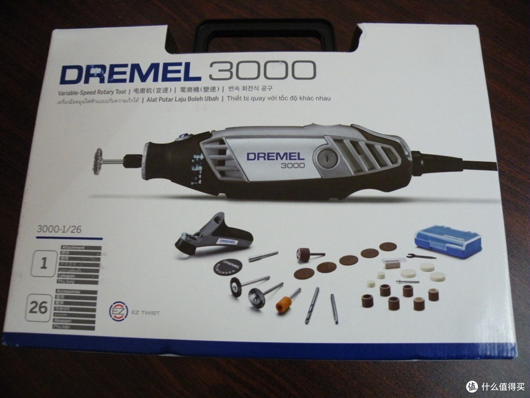 DREMEL 琢美 3000 F0133000RC 1/26 电磨机