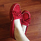 Minnetonka Kilty Moccasin Cherry 女鞋，附清洁保养