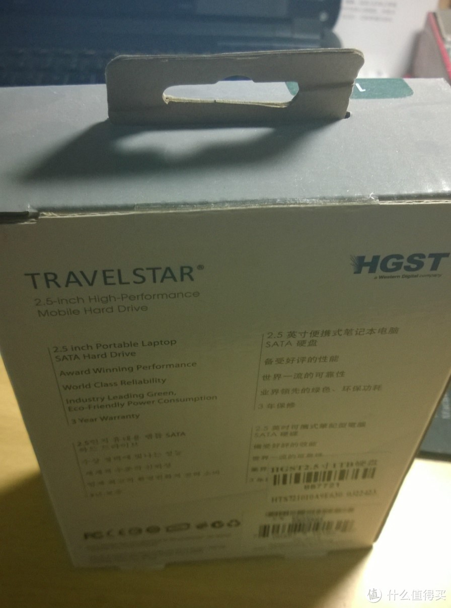 “位”尽其用：K580s加装 HGST 日立1T 7200 机械硬盘 & 建兴 Msata 64G SSG固态硬盘