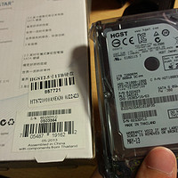 “位”尽其用：K580s加装 HGST 日立1T 7200 机械硬盘 & 建兴 Msata 64G SSG固态硬盘