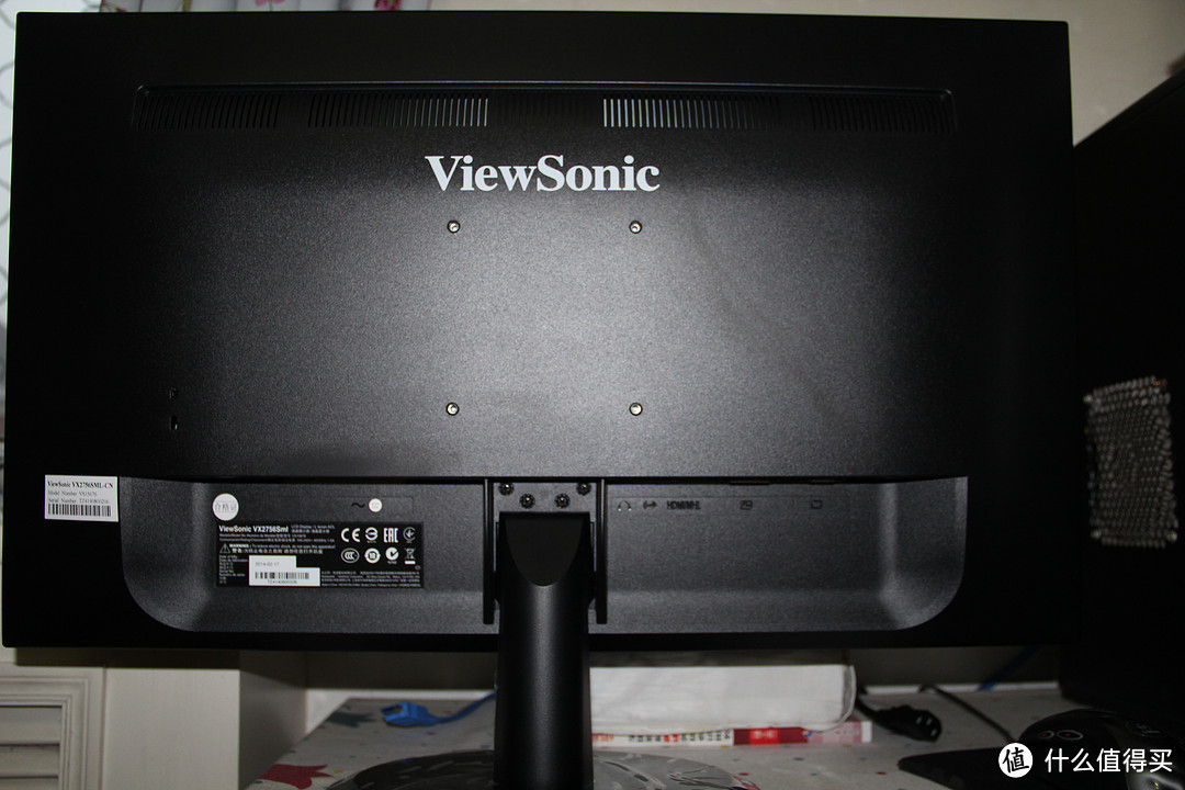 ViewSonic 优派 VX2756sml 27英寸显示器 开箱