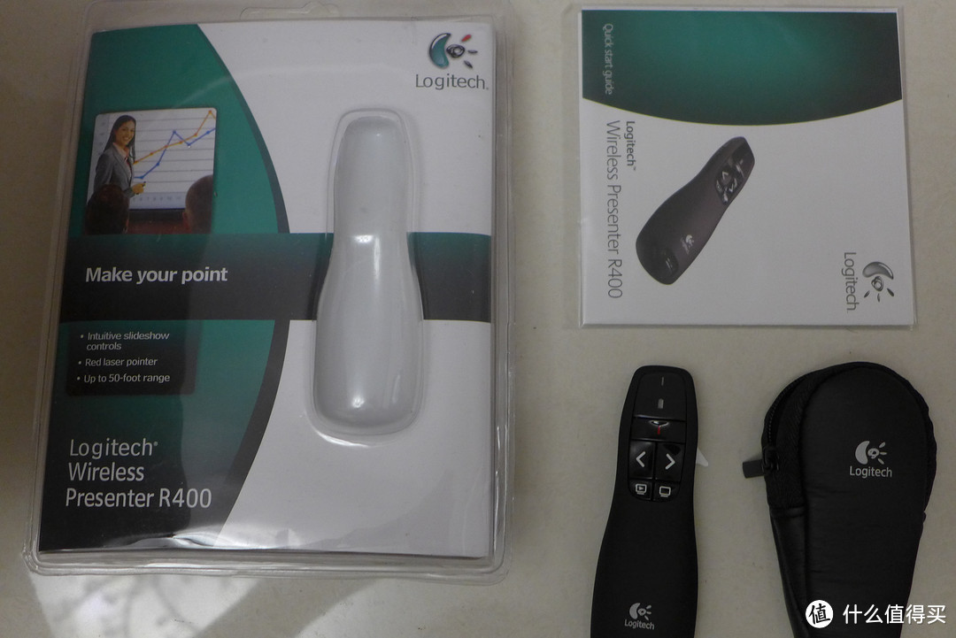 低价高质好淘品： Logitech R400 无线激光演示器/翻页笔